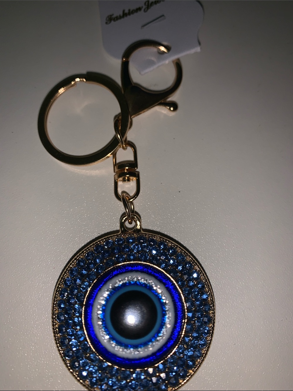 Evil Eye protection bag/purse charm keychain